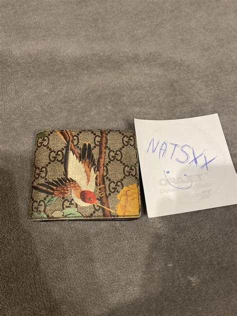 gucci hummingbird wallet